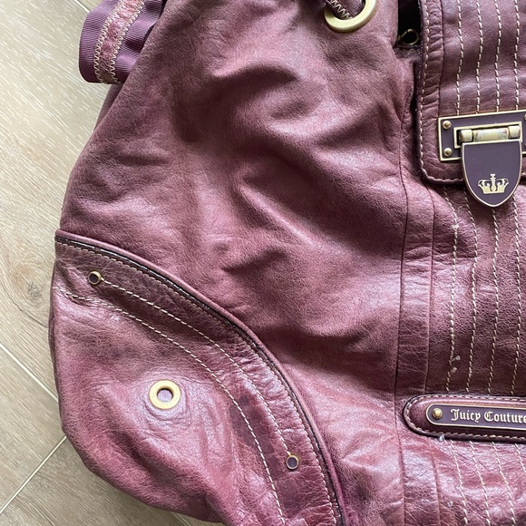 Vintage genuine leather rare Juicy handbag - Picture 2 of 10